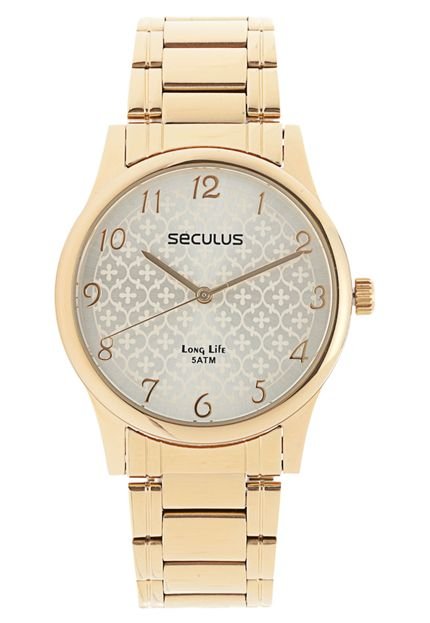 Relógio Seculus 28574LPSVDA1 Dourado - Marca Seculus