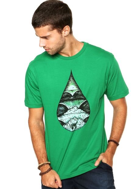 Camiseta Reef Praughp Verde - Marca Reef