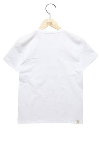 Camiseta Colcci Fun Manga Curta Menino Branco