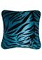 Capa de Almofada stm home Zebra Azul - Marca Stm Home
