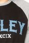 Camiseta Hurley Raglan Dont Drag Me Down Preto - Marca Hurley