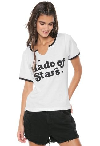 Camiseta FiveBlu Made Star Branca