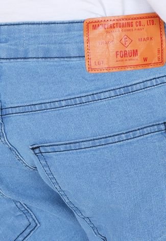 Calça Jeans Forum Reta Lisa Azul