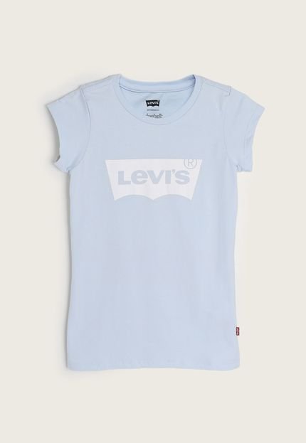 Camiseta Infantil Levis Logo Azul - Marca Levis