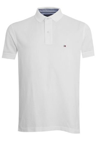 Camisa Polo Tommy Hilfiger New Branca
