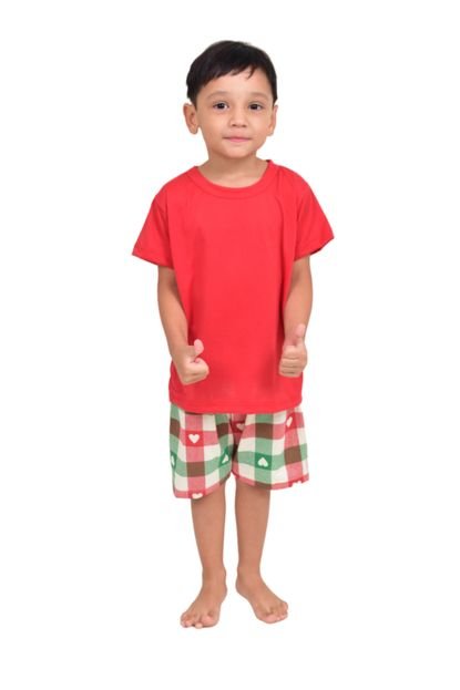 Pijama Infantil De Natal Natalino Menino Criança - Marca CIA DA SEDA