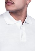 Camisa Polo Masculina Uniforme Camiseta Piquet Techmalhas Branco - Marca TECHMALHAS