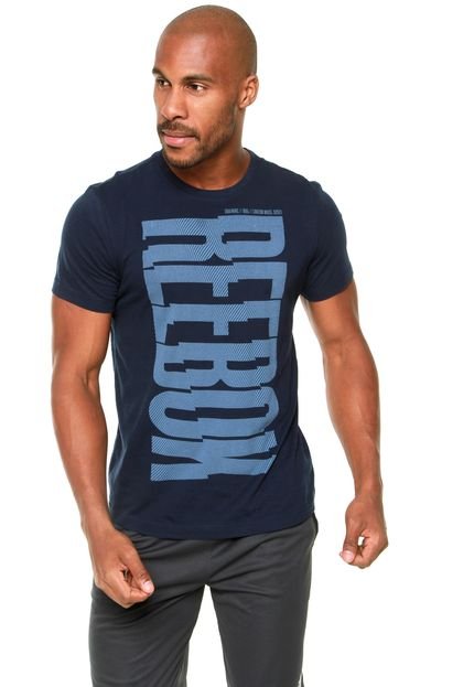 Camiseta Reebok Magnify Azul-Marinho - Marca Reebok