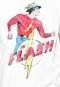 Camiseta Fashion Comics Flash Branca - Marca Fashion Comics