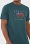 Camiseta Hurley Cali Flag Verde - Marca Hurley