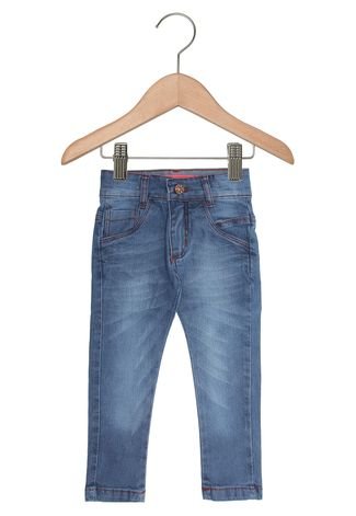 Calça Jeans Tricae Infantil Azul