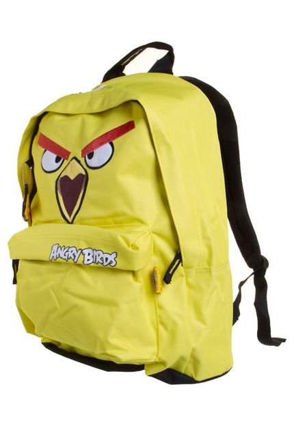Mochila Angry Birds Yellow Bird Amarela - Marca Santino