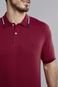 Polo Manga Curta Comfort Malha - Vermelho Rubi SGG HIGHSTIL - Marca HIGHSTIL