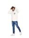 Moletom Aeropostale Masculino Canguru Full-Zip Aero Back Off-White Incolor - Marca Aeropostale