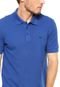 Camisa Polo Hering Slim Reta Azul - Marca Hering