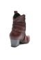 Bota Crysalis Cano Curto Country Fivela Vinho - Marca Crysalis