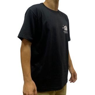 Camiseta  Qix  Pista de Skate - Preto