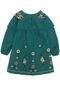 Vestido NANAI BY KYLY Infantil Floral Verde - Marca NANAI BY KYLY