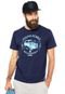 Camiseta Fatal Estampada Flame Azul Marinho - Marca Fatal Surf