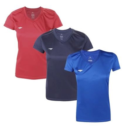 Kit 3 Camisetas Penalty X Feminino - Marca Penalty