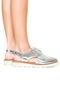 Oxford Flatform DAFITI SHOES Aberto Specchio Prata - Marca DAFITI SHOES