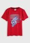 Camiseta Cativa Marvel Infantil Capitão América Vermelha - Marca Cativa Marvel