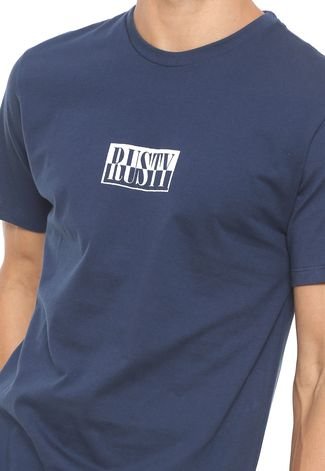 Camiseta Rusty Halves Azul-Marinho