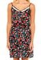 Vestido Modaris Curto Floral Preto - Marca Modaris