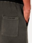 Bermuda John John Moletom Masculina Reta Caio Cinza Escuro - Marca John John