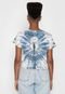 Camiseta Volcom Acid Tie Dye Azul/Off-White - Marca Volcom