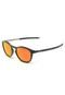 Óculos de Sol Oakley Pitchman Round Preto/Laranja - Marca Oakley