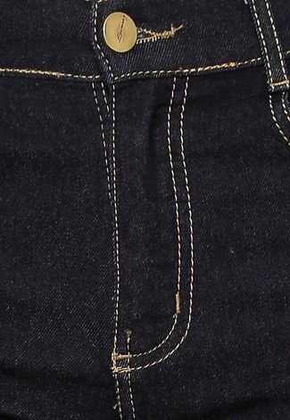 Calça Jeans Sawary Skinny Bolsos Azul