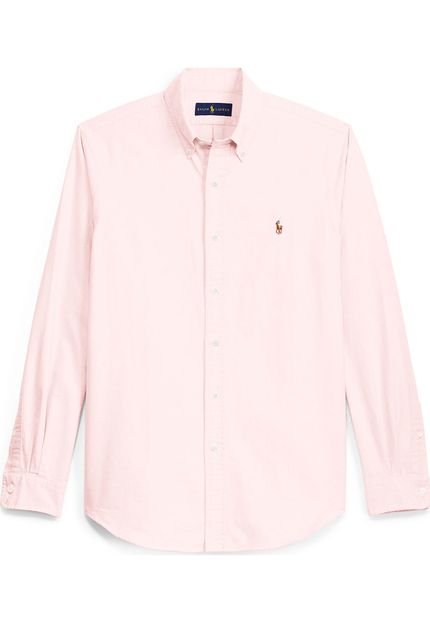 Camisa Sarja Polo Ralph Lauren Core Fit Rosa - Marca Polo Ralph Lauren