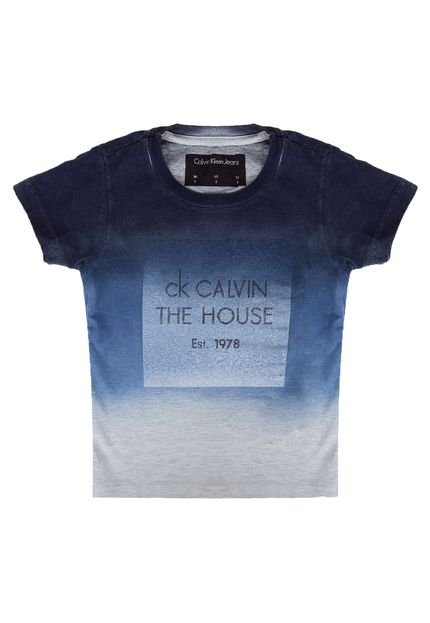 Camiseta Calvin Klein Kids Azul - Marca Calvin Klein Kids