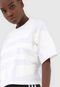 Camiseta Cropped adidas Originals Lrg Logo Branca - Marca adidas Originals