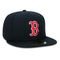 Boné New Era 59fifty Boston Red Sox Aba Reta Fitted Preto - Marca New Era