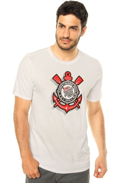 Camiseta Nike Corinthians Crest Tee Branca - Marca Nike