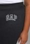 Calça de Moletom GAP Jogger Logo Bordado Grafite - Marca GAP