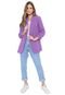 Blazer Colcci Alfaiataria Roxo - Marca Colcci