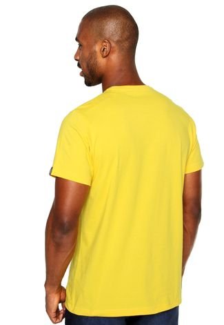 Camiseta adidas Performance Mc Ess Linear Amarela