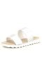 Rasteira Via Beach Flatform Prata - Marca Via Beach