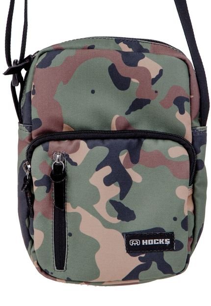 Shoulder Bag Hocks Camuflada Militar Viagio 3 - Marca Hocks