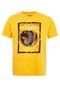 Camiseta Wave Giant Gigante Amarela - Marca WG Surf