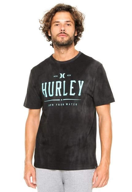 Camiseta Hurley Estampada Preta - Marca Hurley