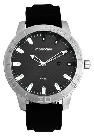 Relógio Mondaine 99002G0MVNU2 Prata/Preto