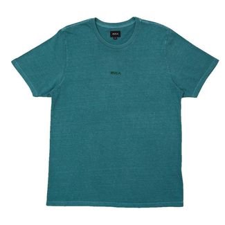 Camiseta RVCA Small Rvca Pigment Dye Masculina Verde