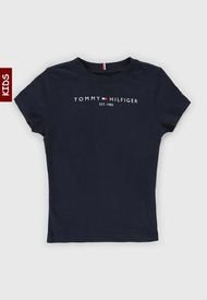 Camiseta Azul Navy-Rojo-Blanco Tommy Hilfiger Kids