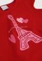 Camiseta Malwee Kids Infantil Paris Vermelha - Marca Malwee Kids