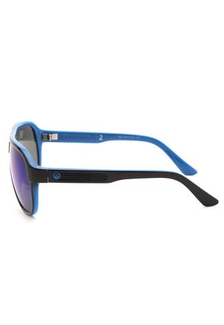 Óculos de Sol Dragon Experience Ii Jet Blue Preto/Azul