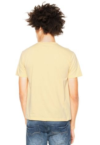 Camiseta Cavalera Estampas Amarelo